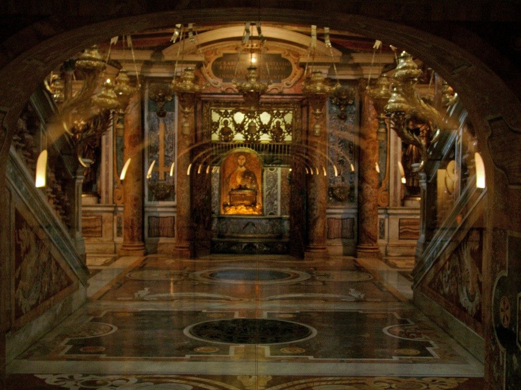 تصویر آرامگاه پطرس در سنت پیتر